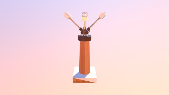 Articulated lamp 3D Model
