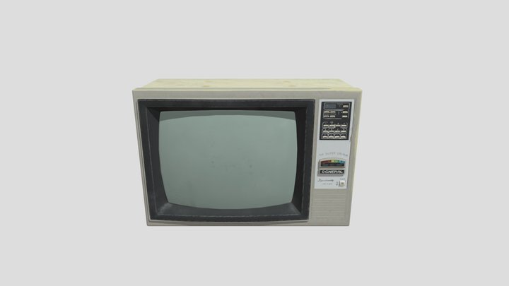 OldTV 3D Model