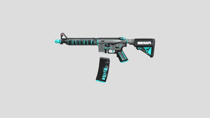 Neonstrike AR 3D Model