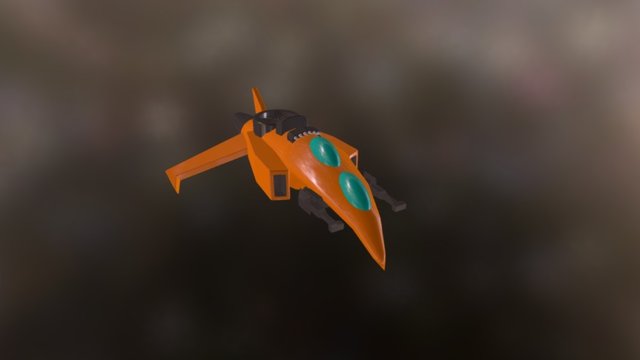 Space Ship 3D Model