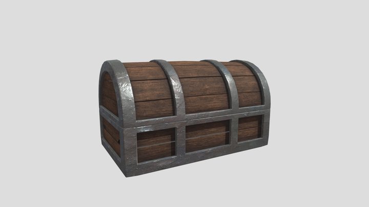 Treasure Chest – Free 3D Model STL