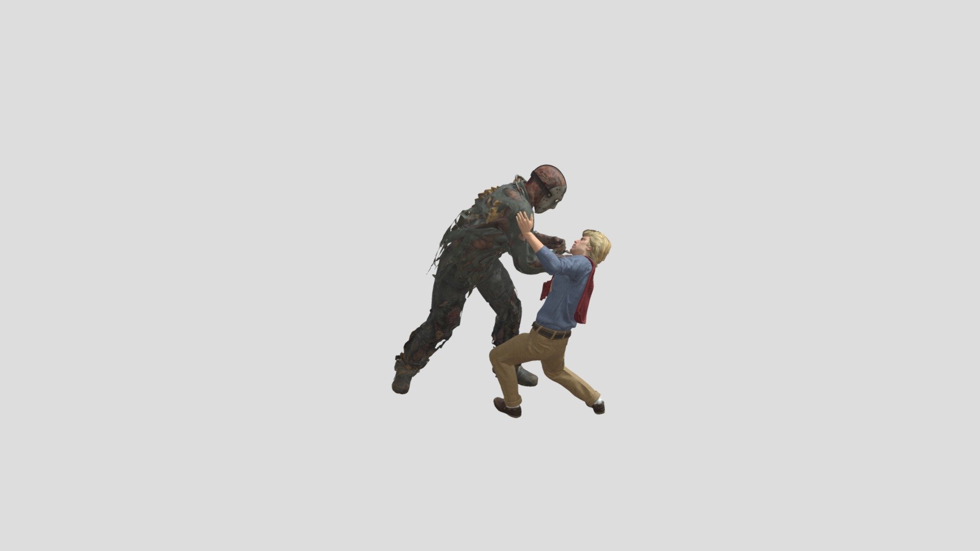 Jason Voorhees Struggle With Jason Animation - Download Free 3D model ...