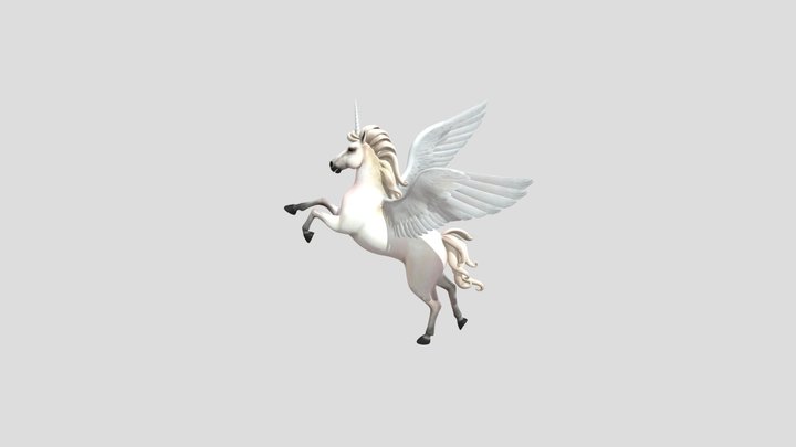 unicorn 3D Model
