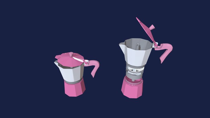HW7_CoffeeMaker 3D Model