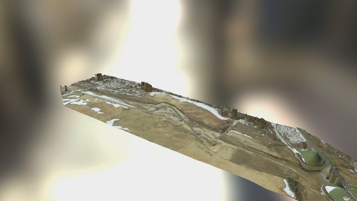 Penkeotasoi river disaster locations 3D Model