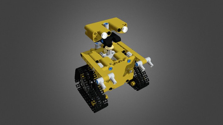LEGO MOC - WALL-E 3D Model