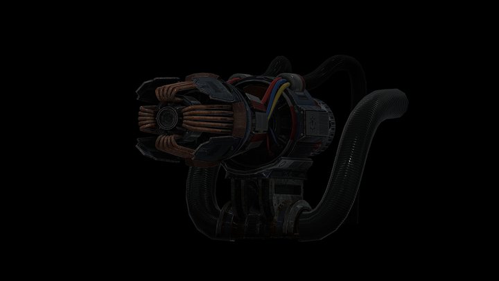Teleporter Base Emitter 3D Model