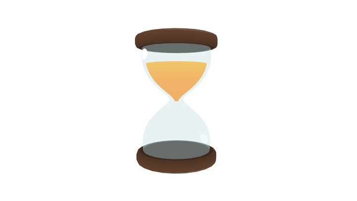 Hourglass - Animated 3D Model