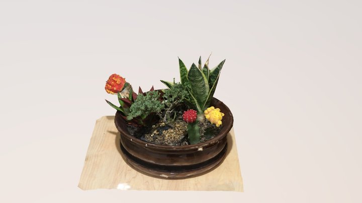 CE1001 Lab8 Flower 3D Model