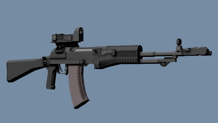 Low-Poly AN-94