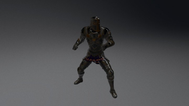 warrior 3D Model