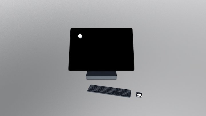 Microsoft Surface Studio Pro 3D Model