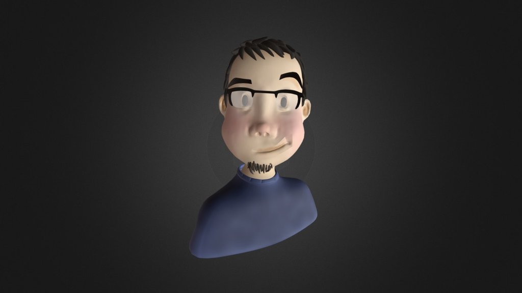 Toon self portrait