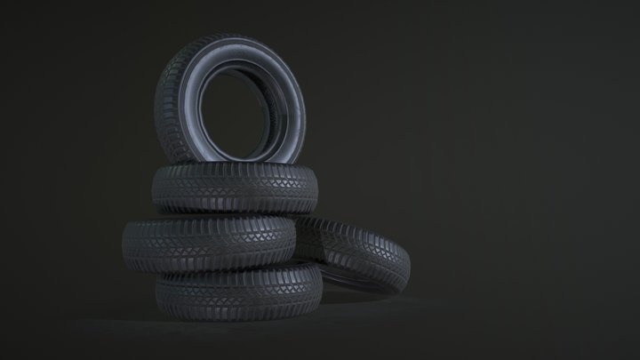 Tire 3D Model