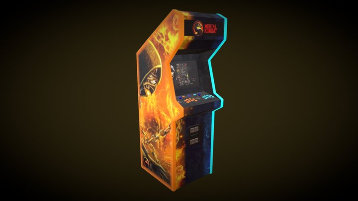 MK Arcade 3D Model