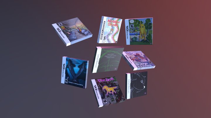 Divergência Nintendo DS Covers 3D Model