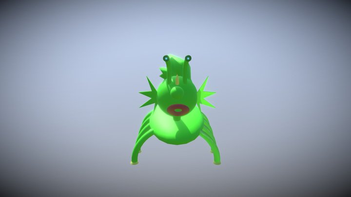 Slug Dog 3D Model