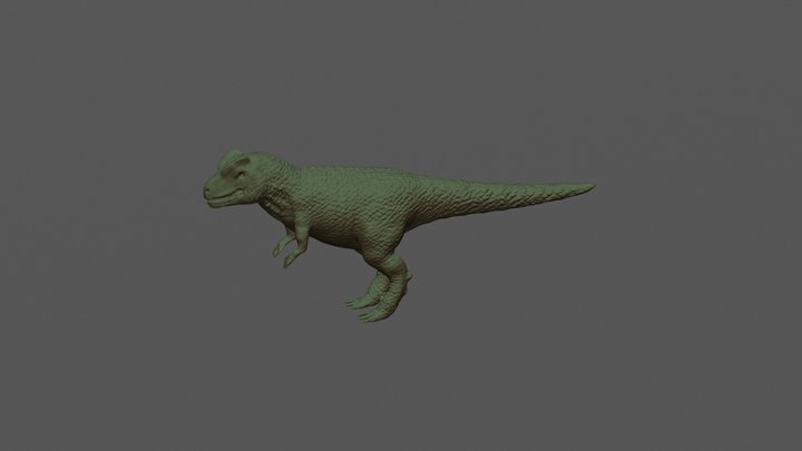 Alosaurus 3D Model