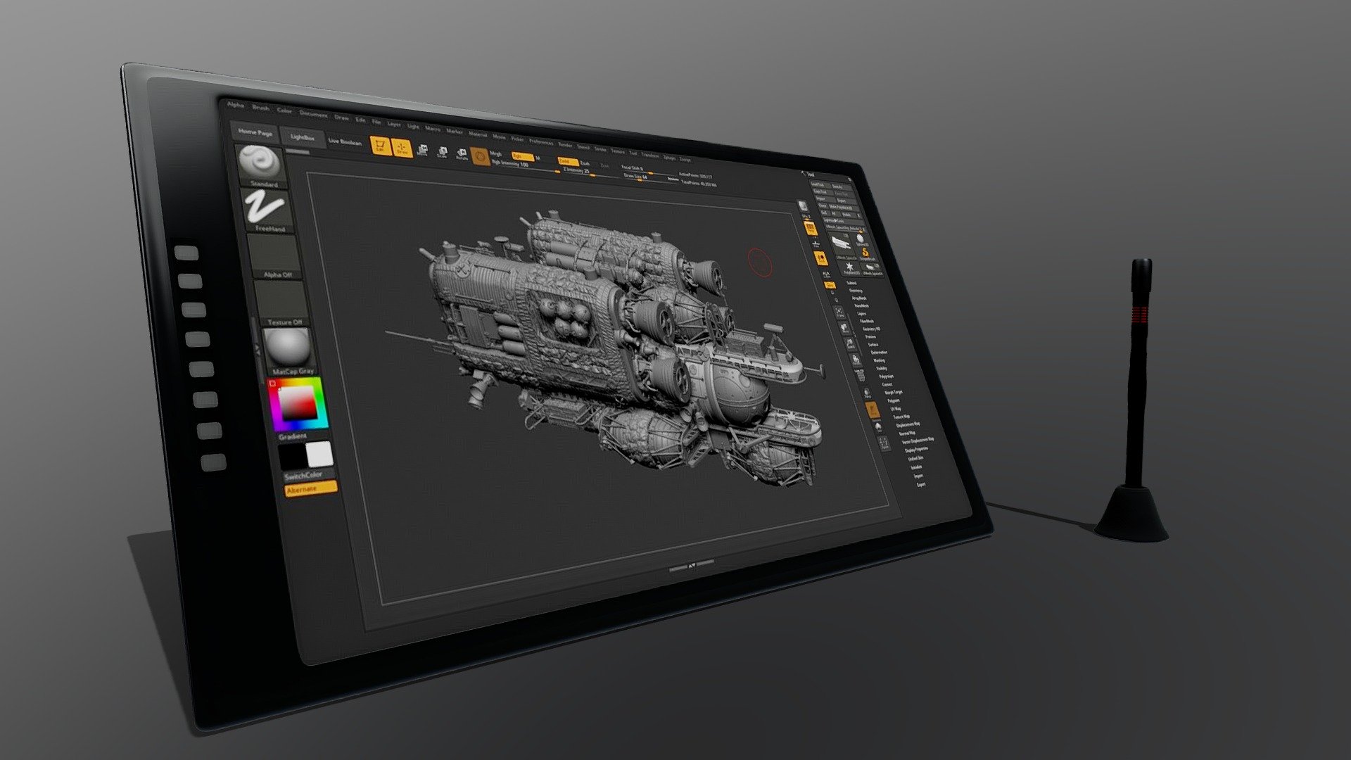 Graphic Tablet Download Free 3D model by Somersby [3d9bcb1] Sketchfab