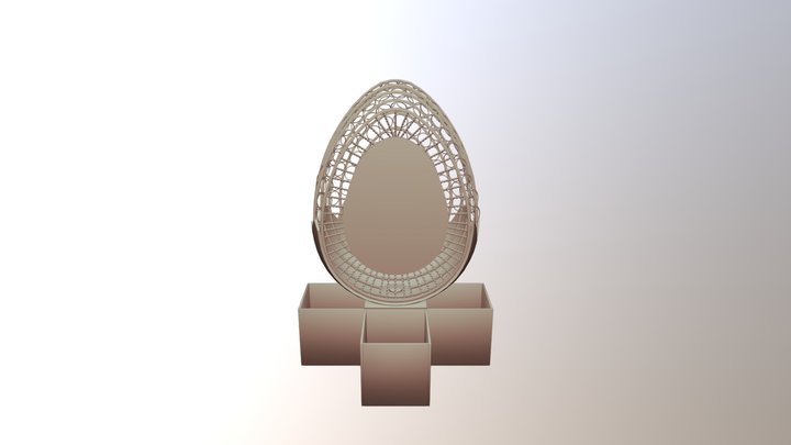 Драгоценное яйцо 3D Model