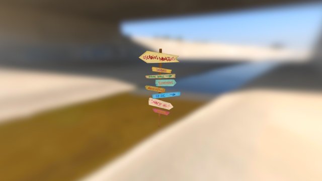 Signs 3D Model