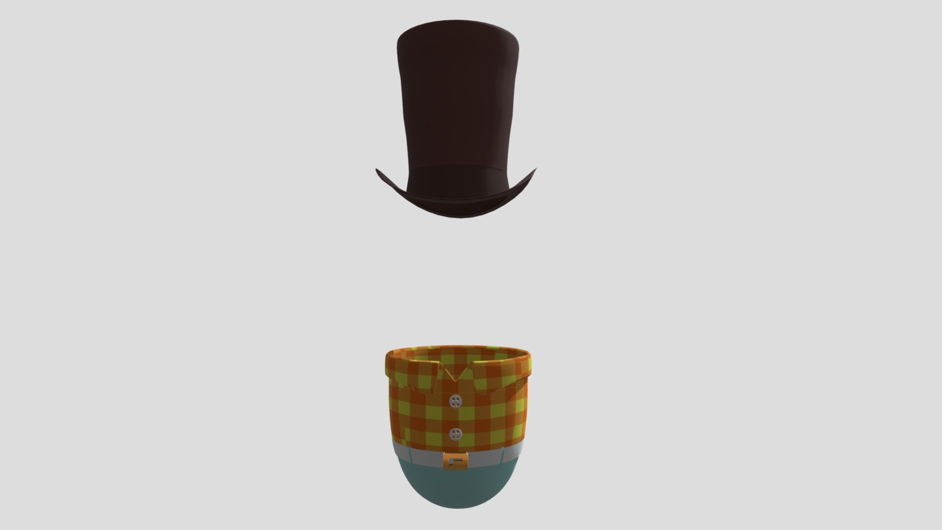 Larry's High Silk Hat And Clothes