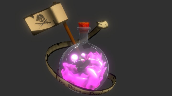 The Pirate Potion 3D Model