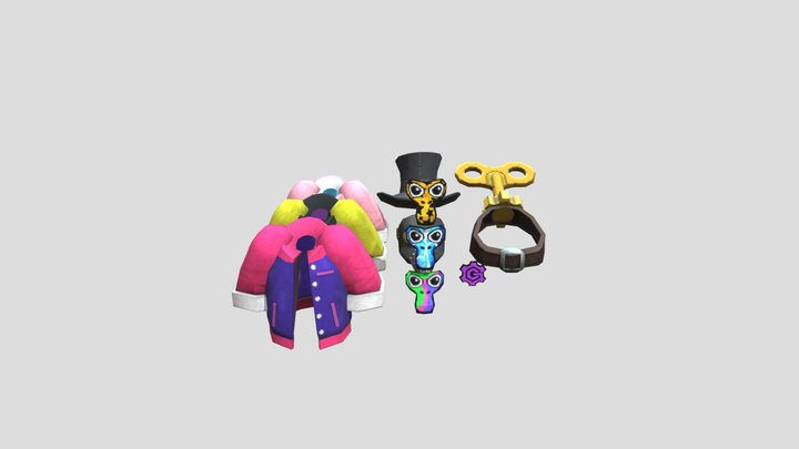 Cosmetics Pride Update GorillaTag 3D Model
