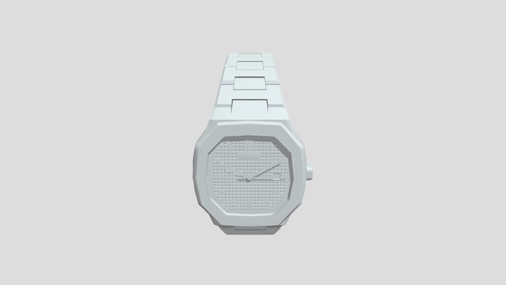 Realistic 3D Analog Wristwatch Model” 3D Model