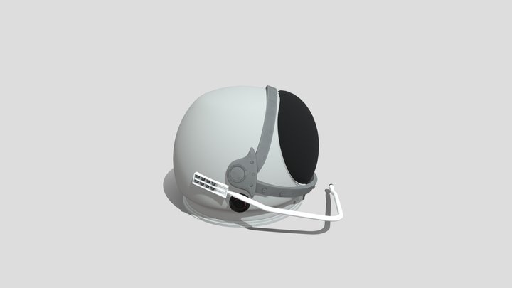 шлем астронавта НТО 3D Model
