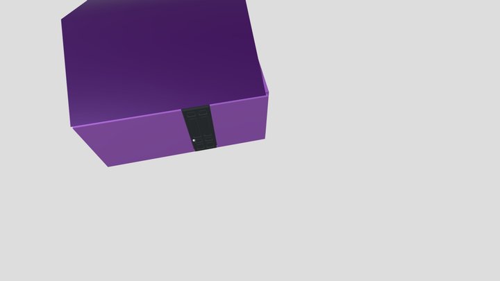 casetta viola 3D Model