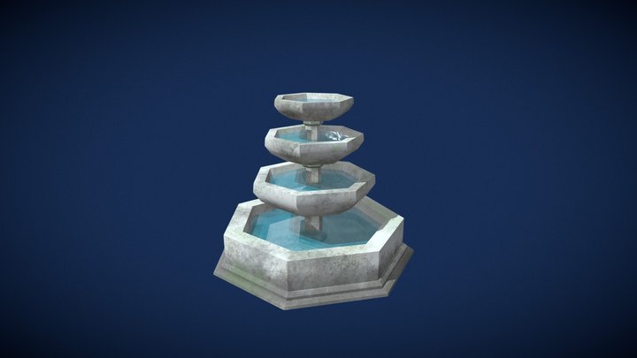 Fountain_portugal 3D Model