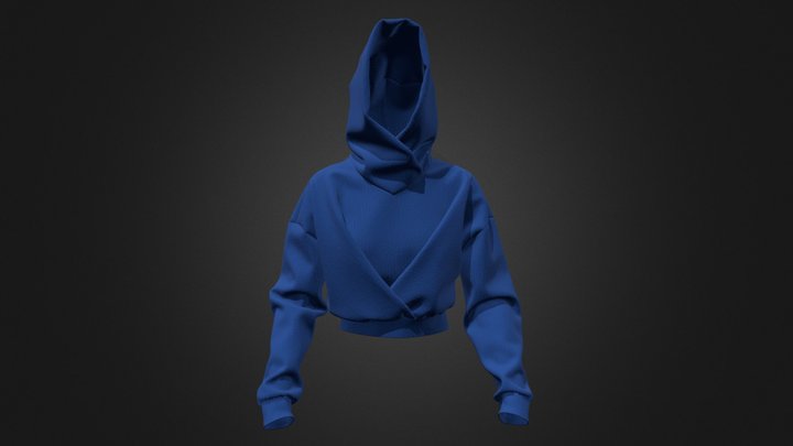 Drape Hoodie (optimized) 3D Model