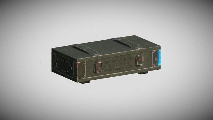 Crate 22 | AAA Prop Project 3D Model