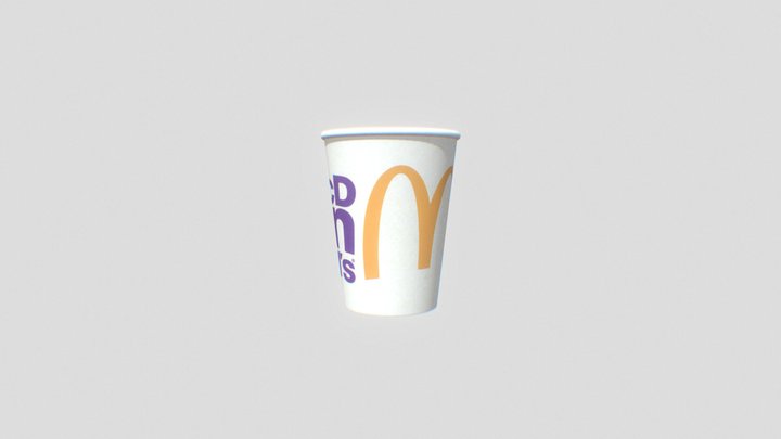 McDonald's Cup 3D Model