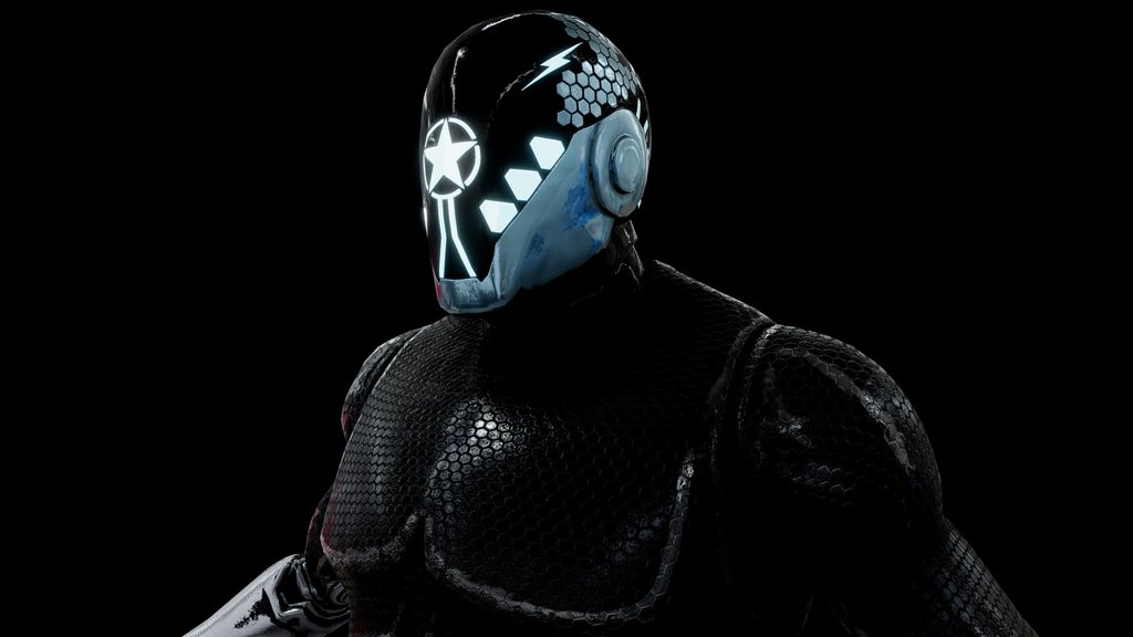 Retextured model