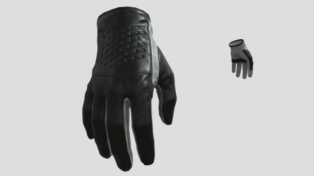 Driver Glove Black Ties