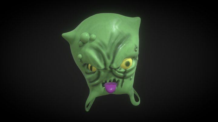 Trash monster 3D Model