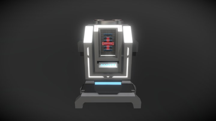 Med Dispenser 3D Model