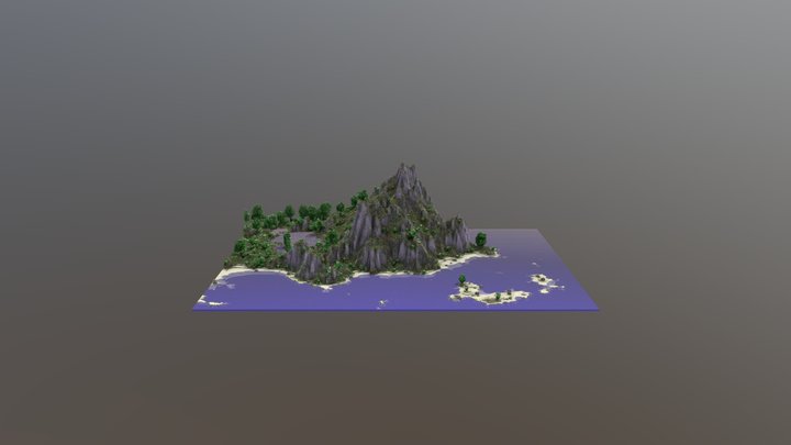 Silent Environments Large Terrain Test 2 3D Model