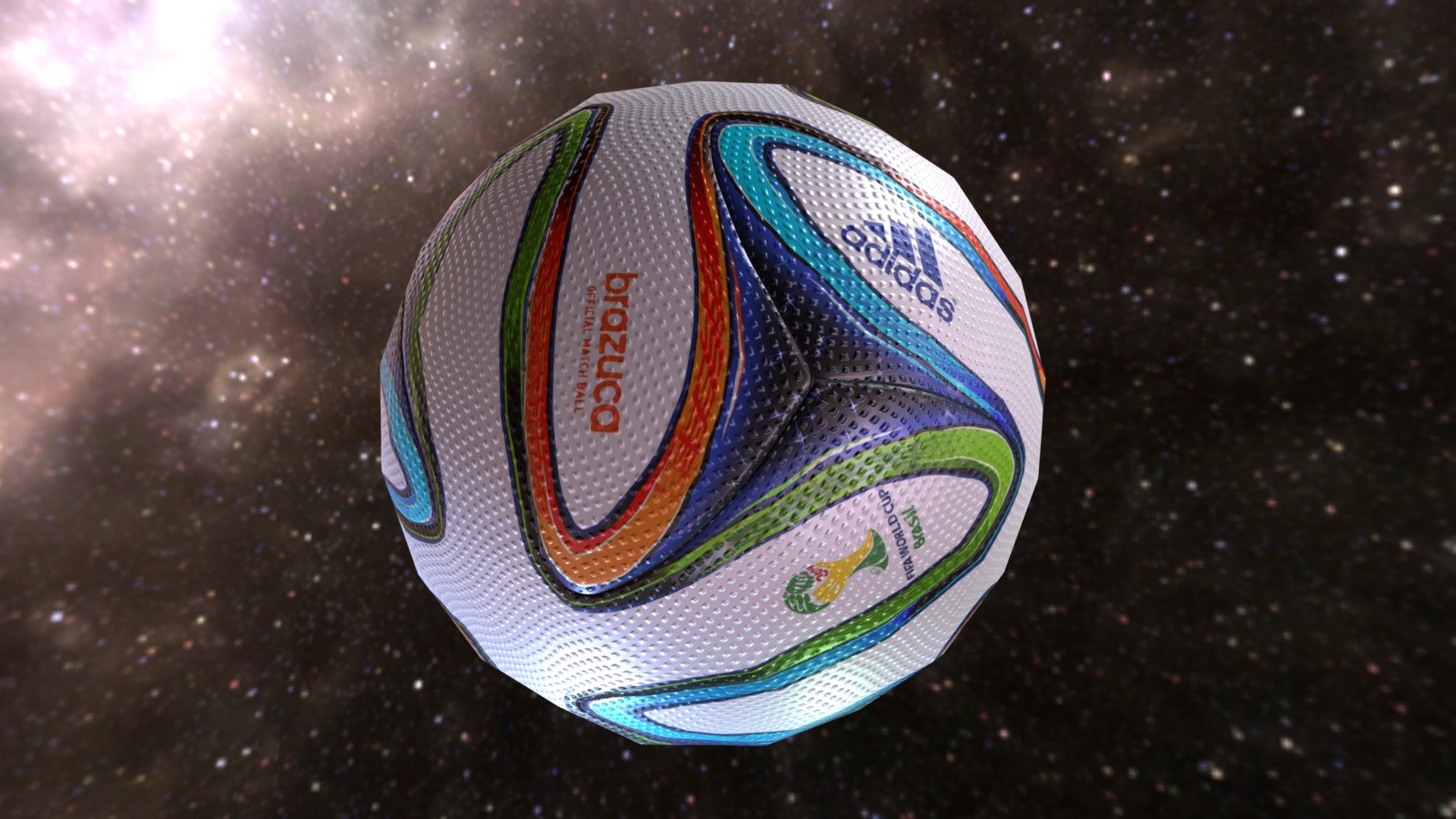 Brazuca (Low Poly) - 3D model by Yimit [3da176c] - Sketchfab