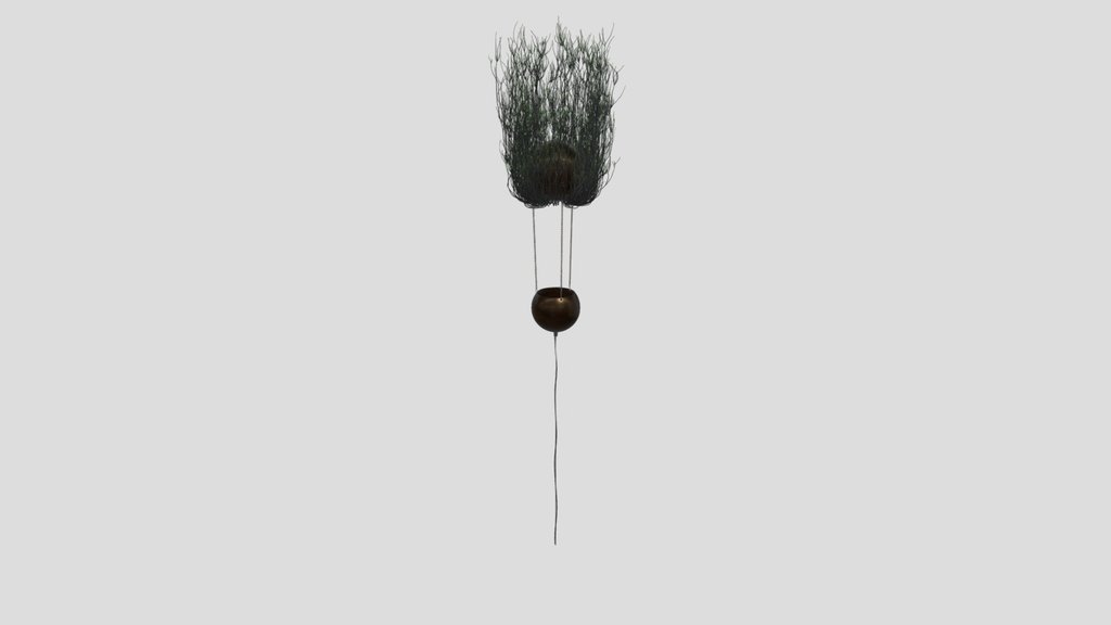 Cascade Grass Pendant
