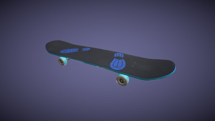 SKATE Langa SK8 💙 3D Model