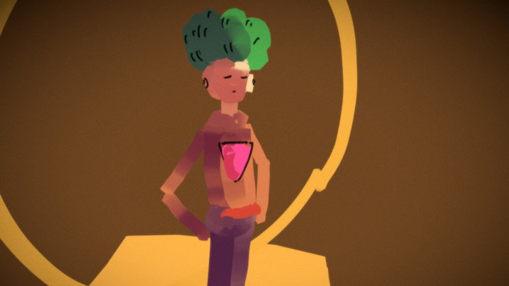 Broccolino Pacino 3D Model