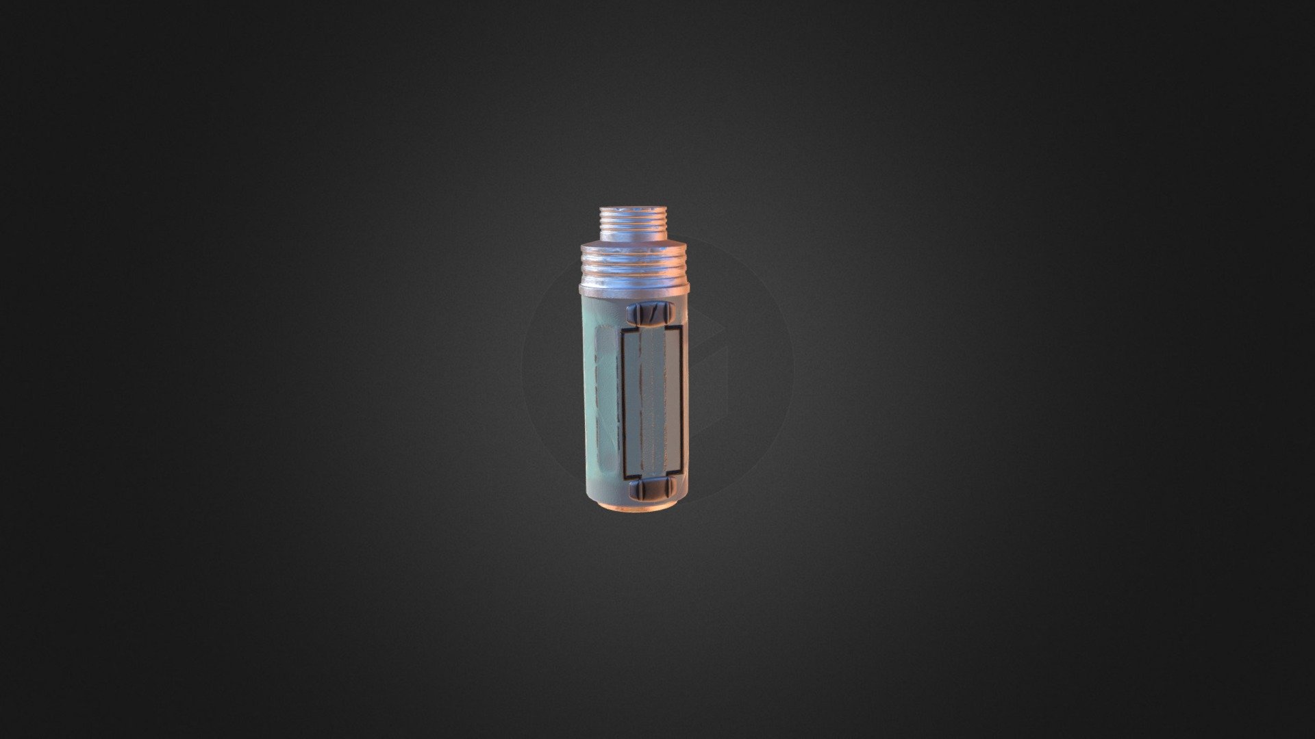 Thermos Color ID Low Poly