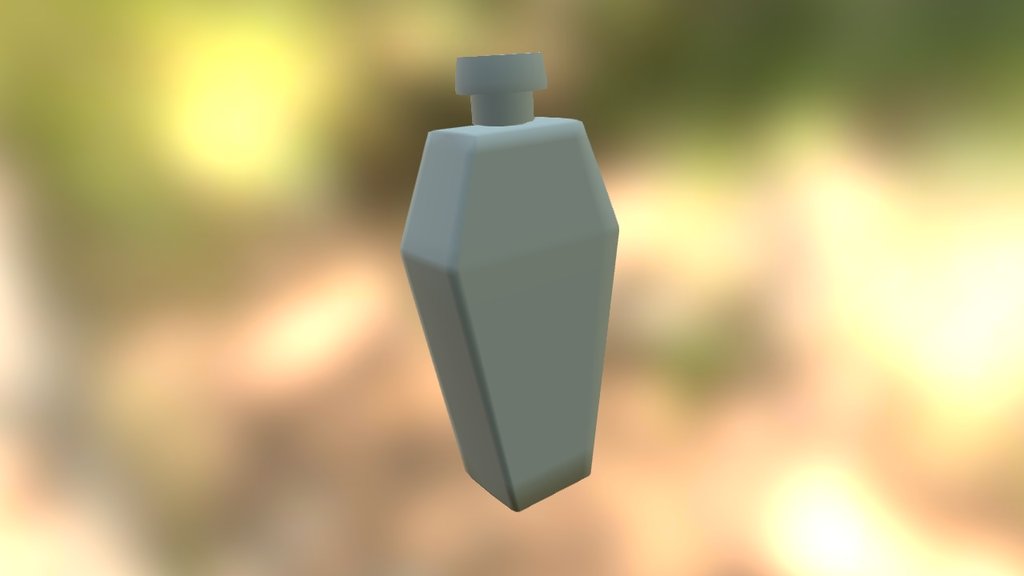 Flask - 3D model by connorbalcam [3da5911] - Sketchfab