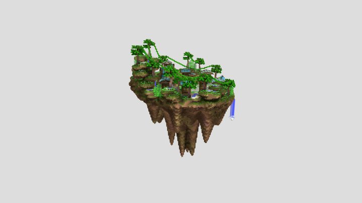 jungle Lobby 3D Model