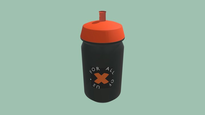 FitX bottle 3D Model