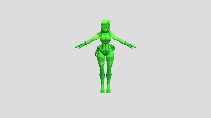 Nikita from Awaria. 3D Model