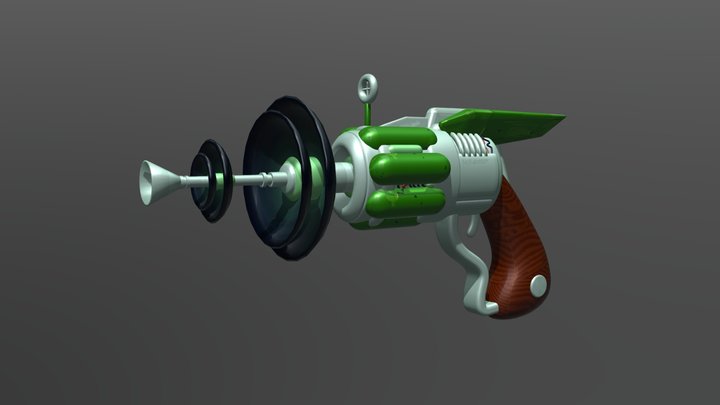 Raygun 3D Model
